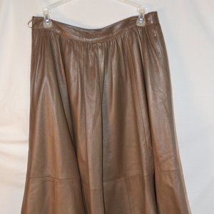 VINTAGE LEATHER SKIRT